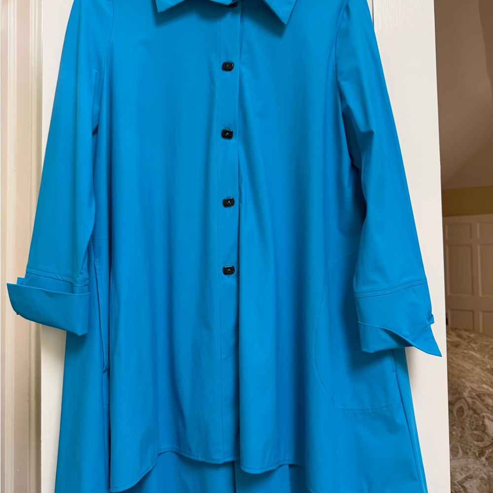 IC COLLECTION Vibrant Blue Tunic Top